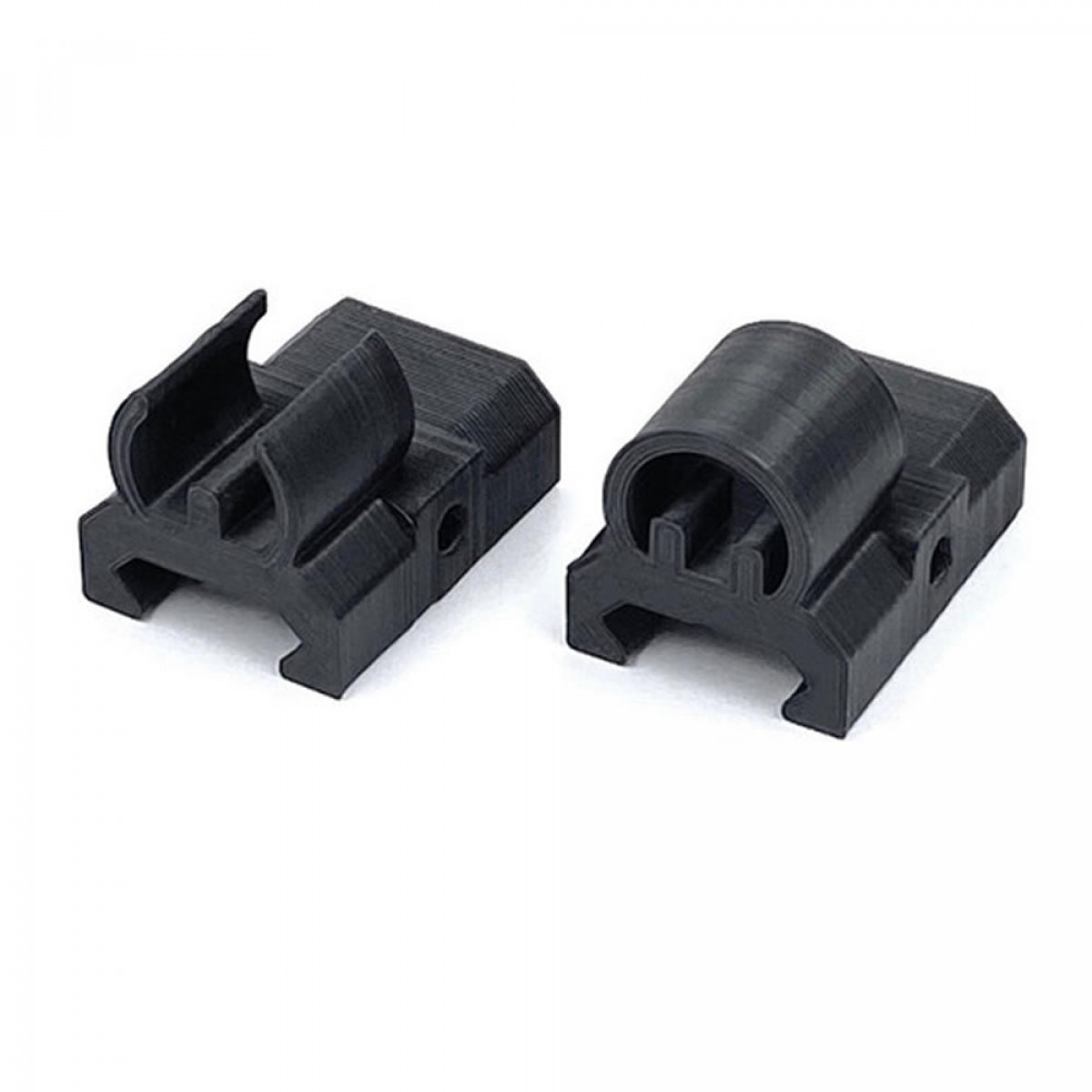 Alça E Massa De Mira Para Trilhos Picatinny 20mm - Preto