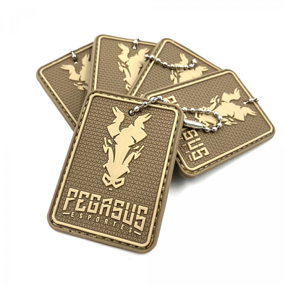 Chaveiro Emborrachado Pegasus Oficial - Tan | FAIRSOFT