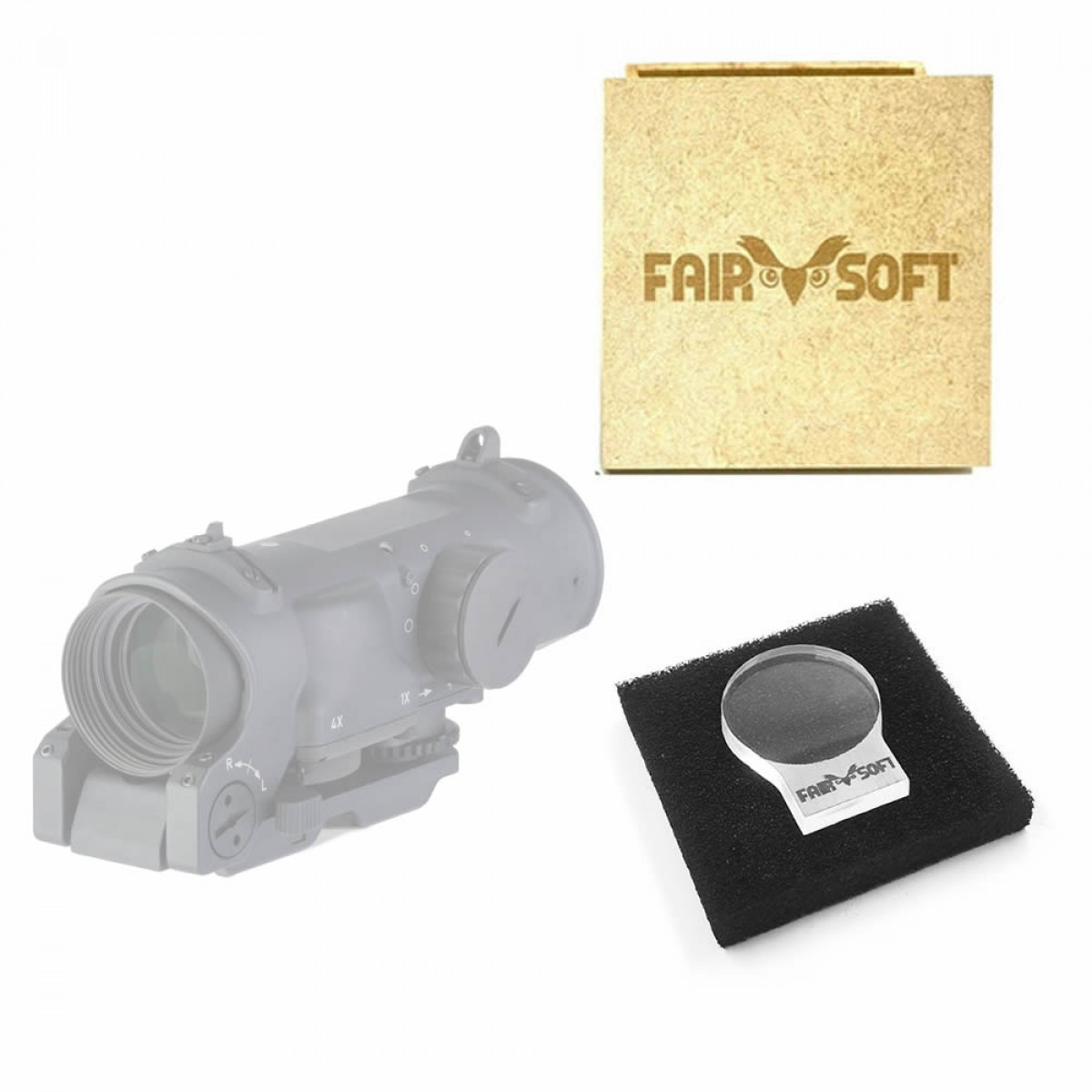 Protetor Mira Red Dot Elcan | FAIRSOFT