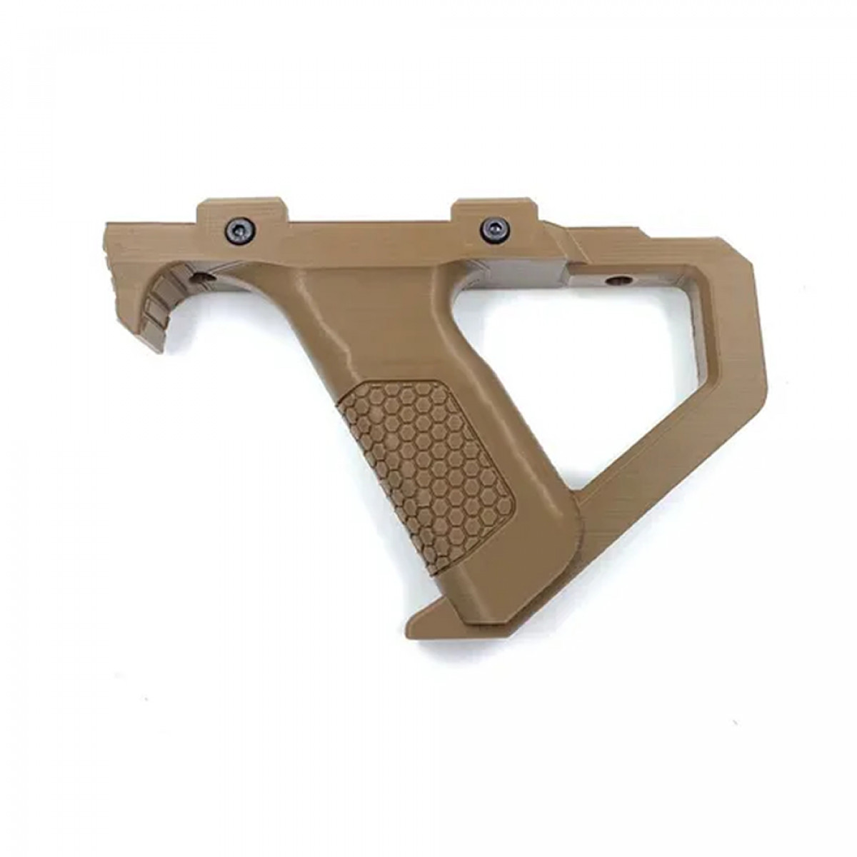 Front Grip Angular Picatinny HoneyComb - Tan | FAIRSOFT