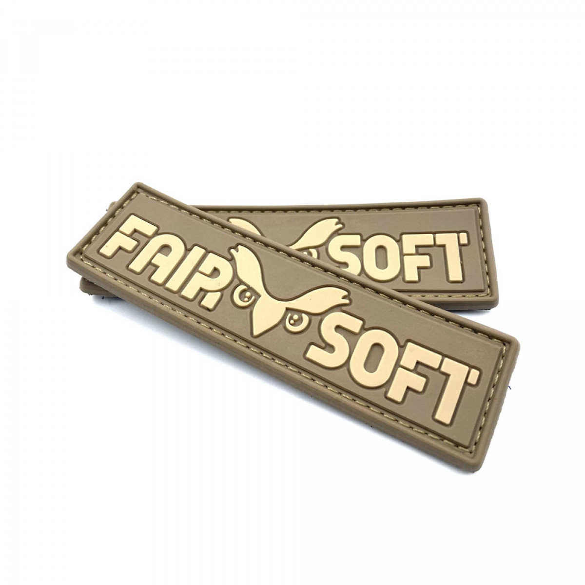 Patch Emborrachado Velcro Fairsoft Oficial - Tan | FAIRSOFT