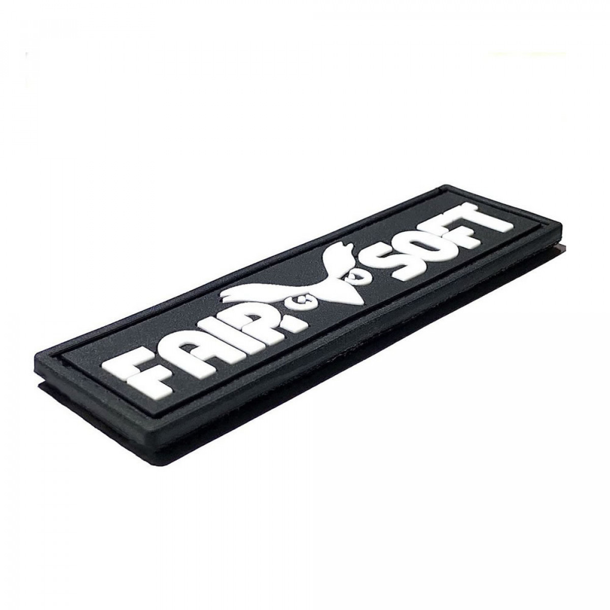 Patch Emborrachado Velcro Fairsoft Oficial - Black | FAIRSOFT