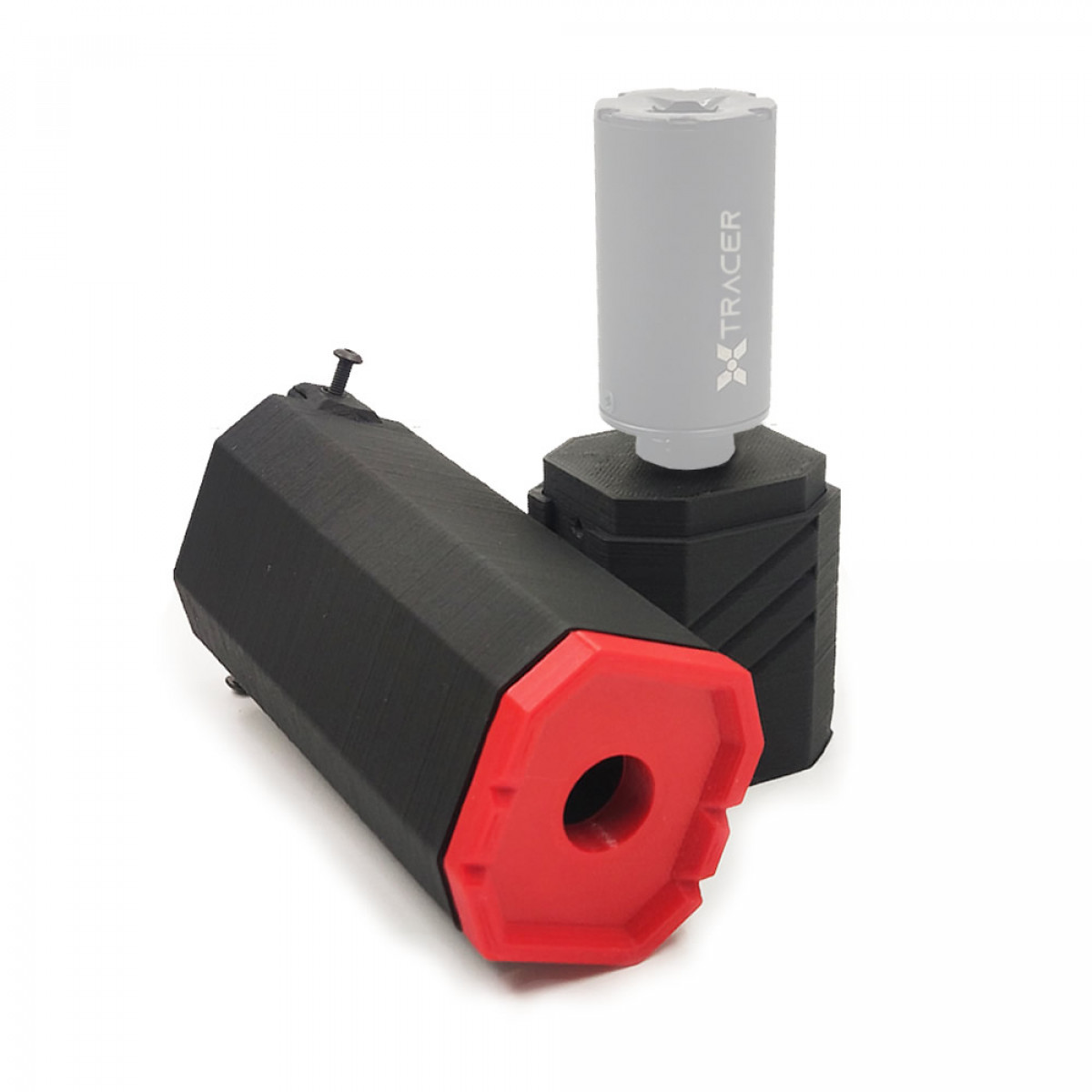 Supressor Tapa Cano Compartimento Tracer 40x145mm - Preto | FAIRSOFT