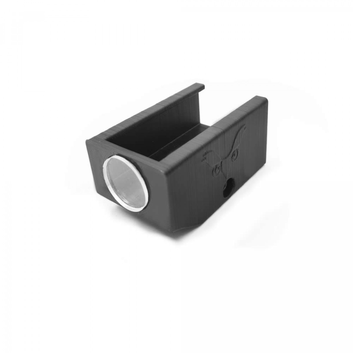 Case Câmera de Ação Suporte Runcam 25mm Trilho 20mm - Preto | FAIRSOFT