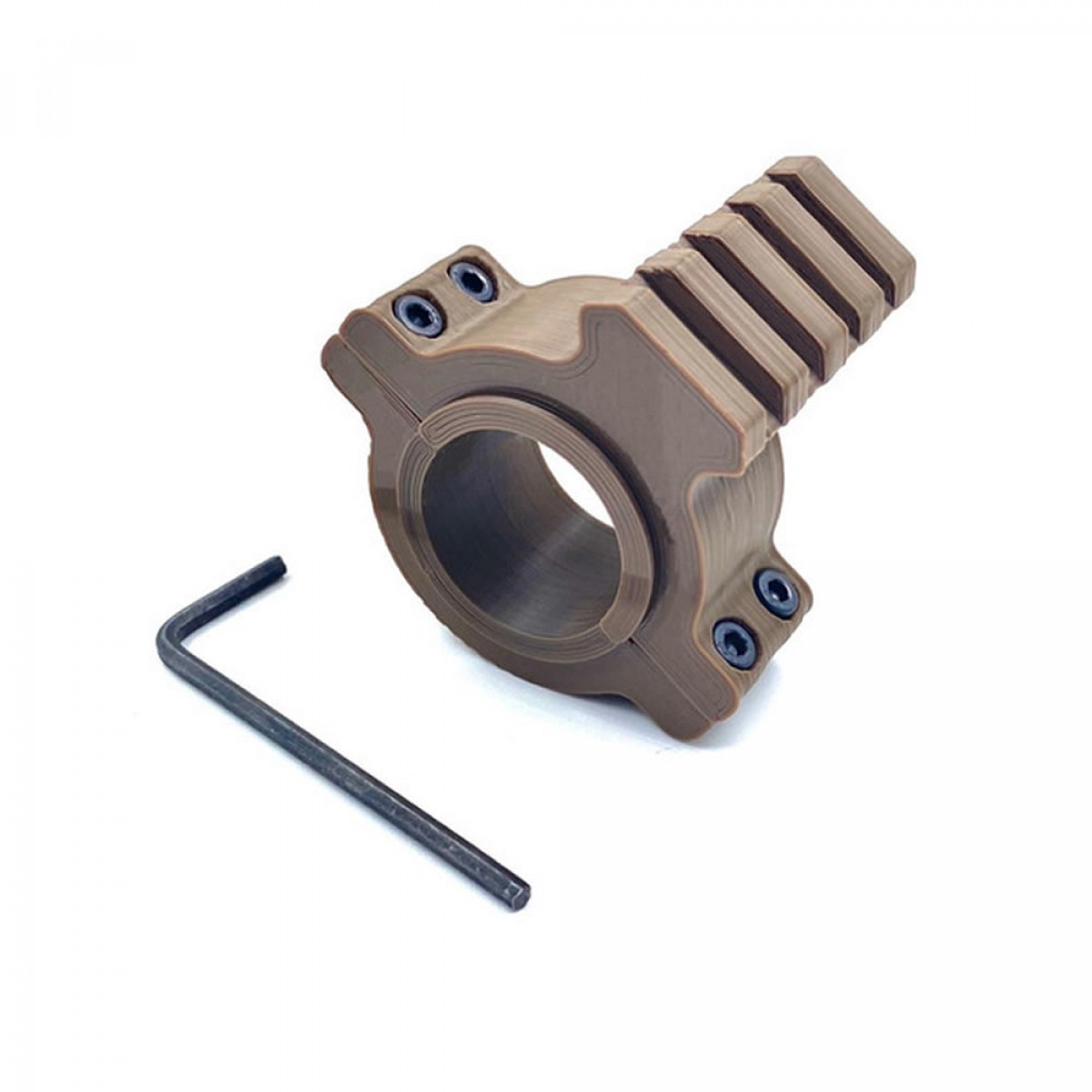 Suporte Elevador Trilho Picatinny 20mm para Luneta - Tan | FAIRSOFT