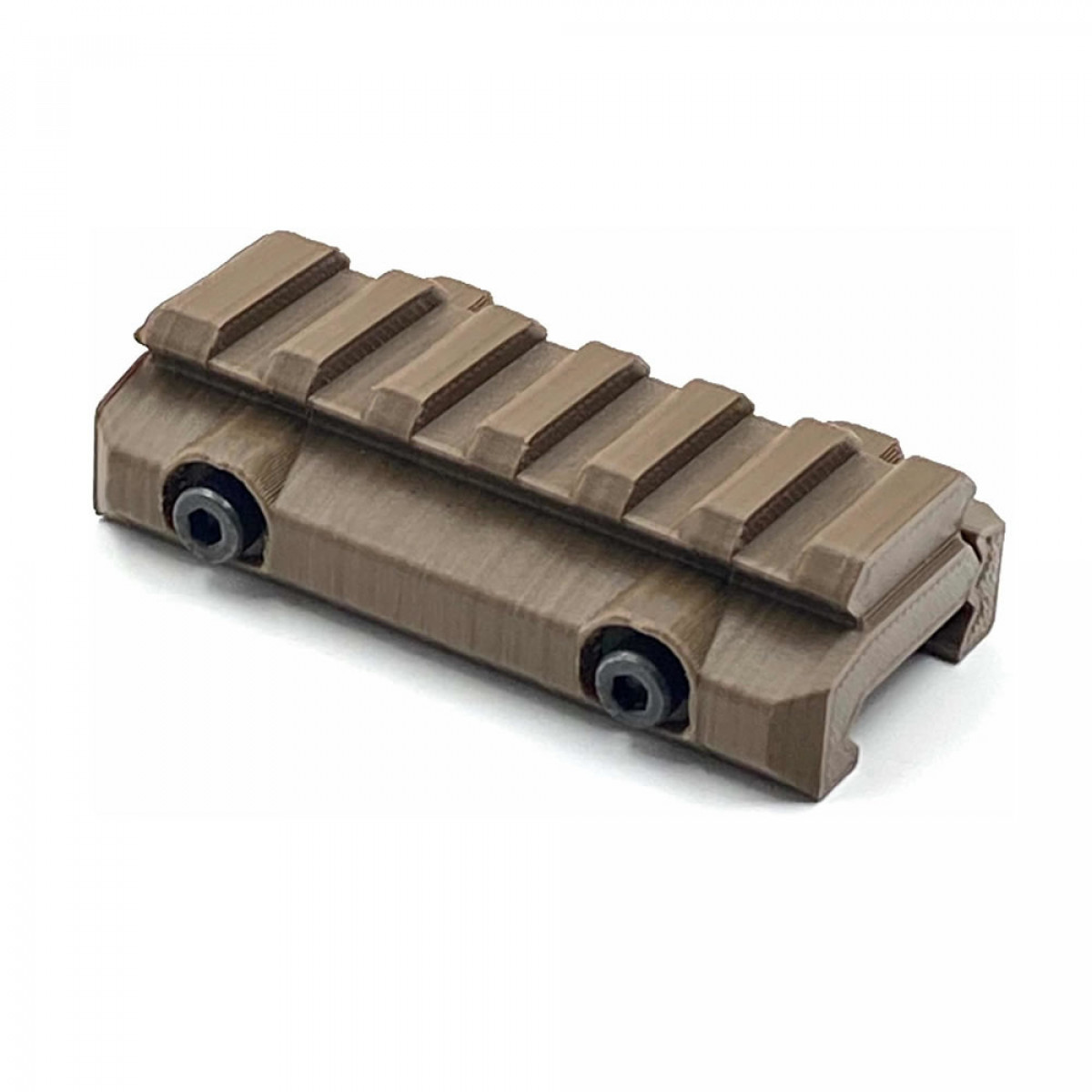 Elevador de Trilho Picatinny 20mm - 6 Slots 20x70mm Tan | FAIRSOFT