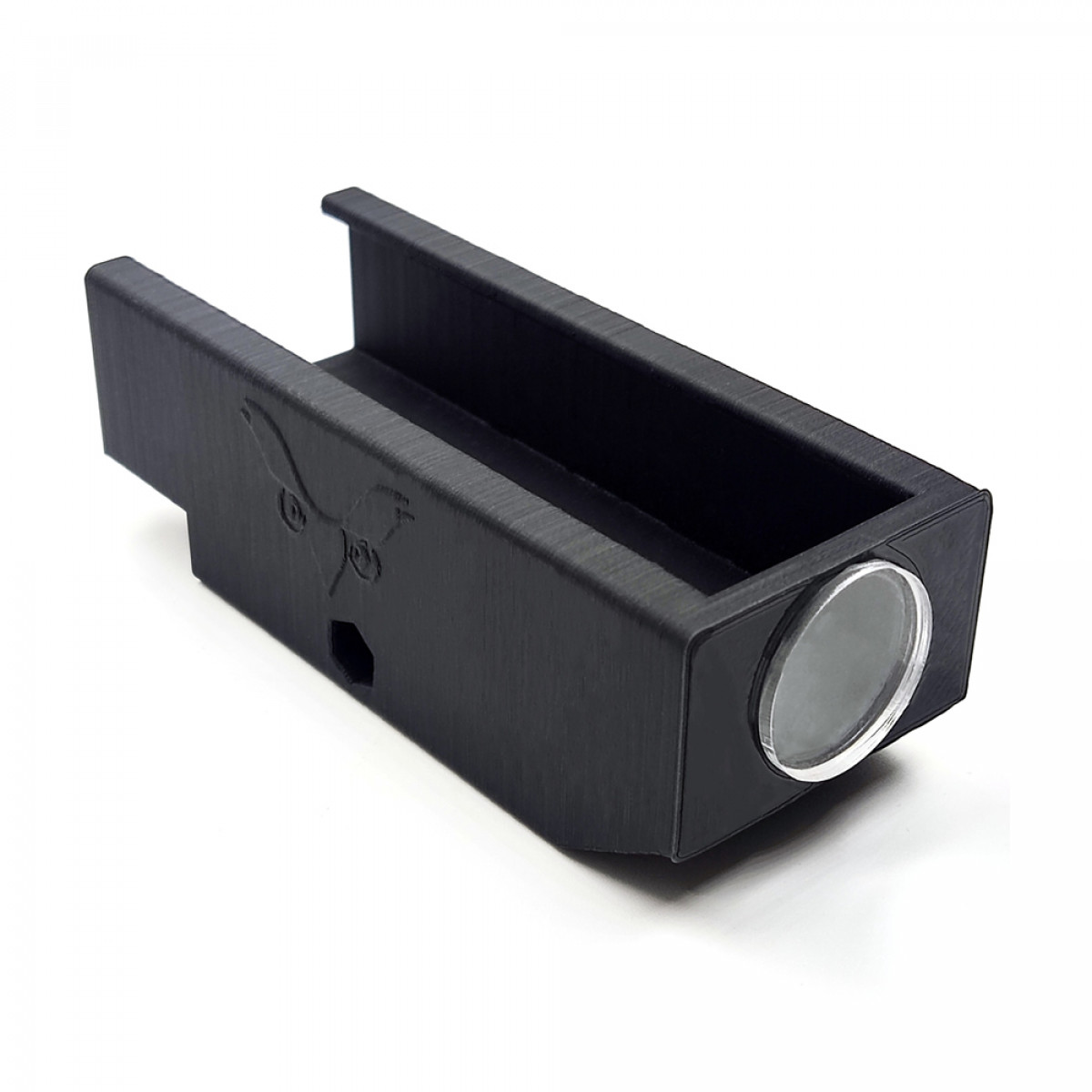 Case Câmera de Ação Suporte Runcam 50mm Trilho 20mm - Preto | FAIRSOFT