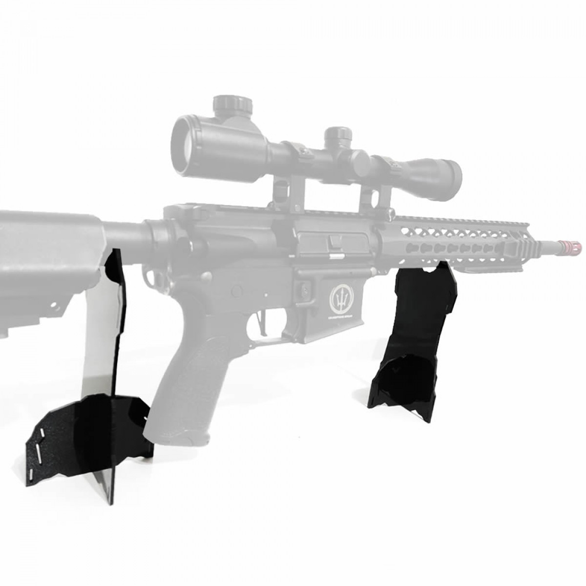 Suporte para Rifle - Preto | FAIRSOFT